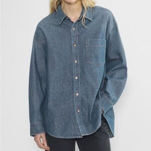 Denim Blue Men's Shirt